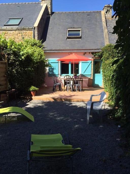 Meuble Sur L'Ile De Tascon A 300 M De La Plage Saint-Armel Exterior foto