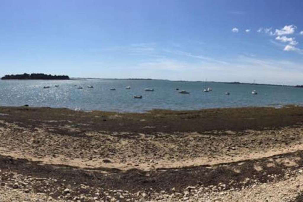 Meuble Sur L'Ile De Tascon A 300 M De La Plage Saint-Armel Exterior foto